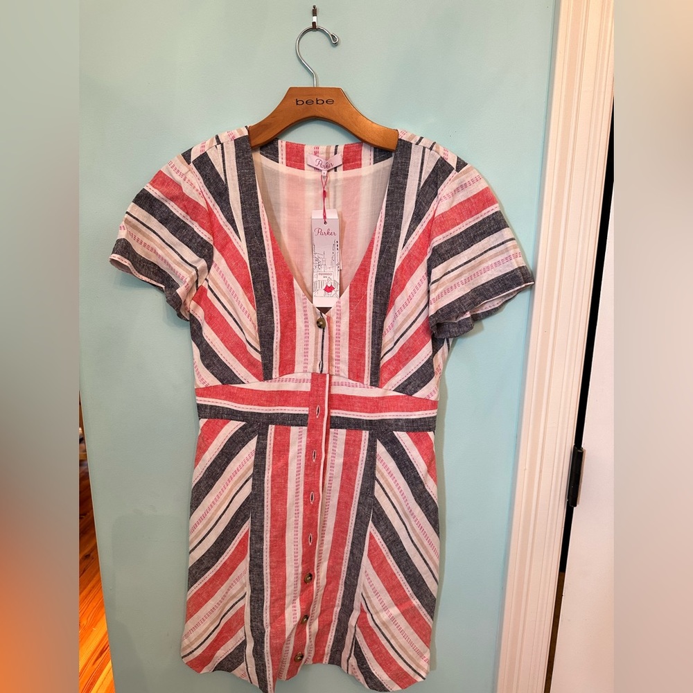 NWT Parker button down dress